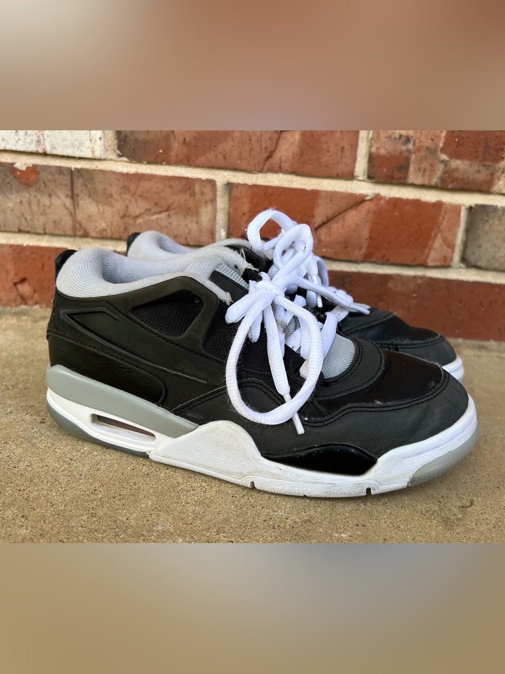 Air Jordan 4 RM Big Kids HV5187-010 Black Retro Youth Size 5Y Shoes